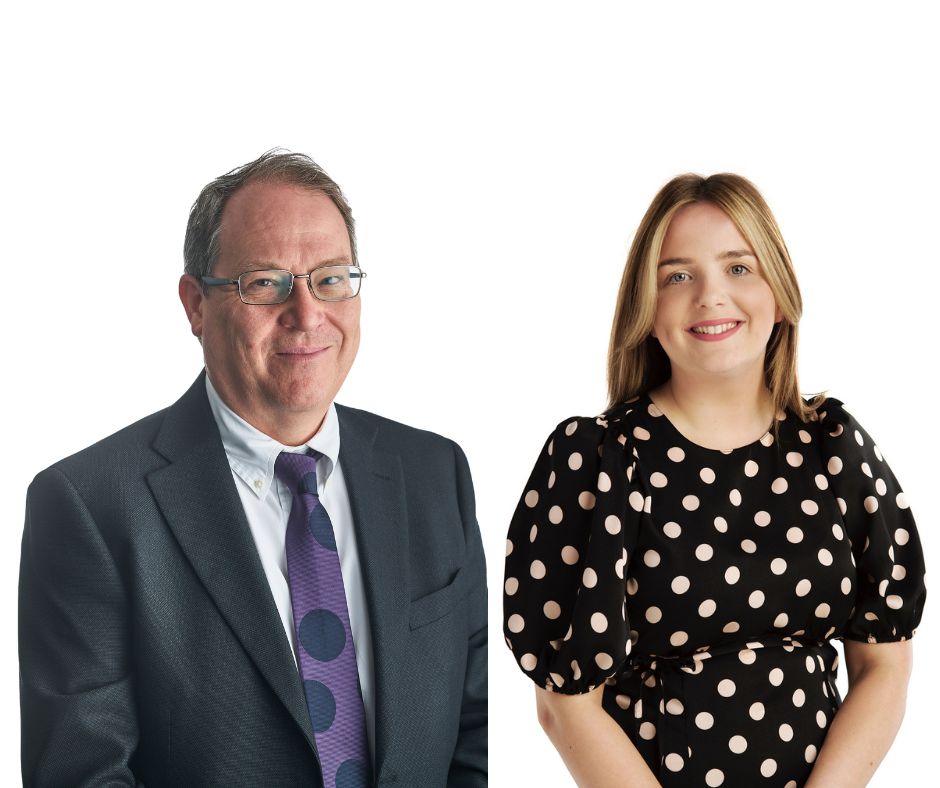 Employee ownership trust experts Peter Ellis and Rebekah Jones